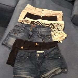 Micro shorts bundle: Juicy couture, Siwy, billabong etc. S 2-4